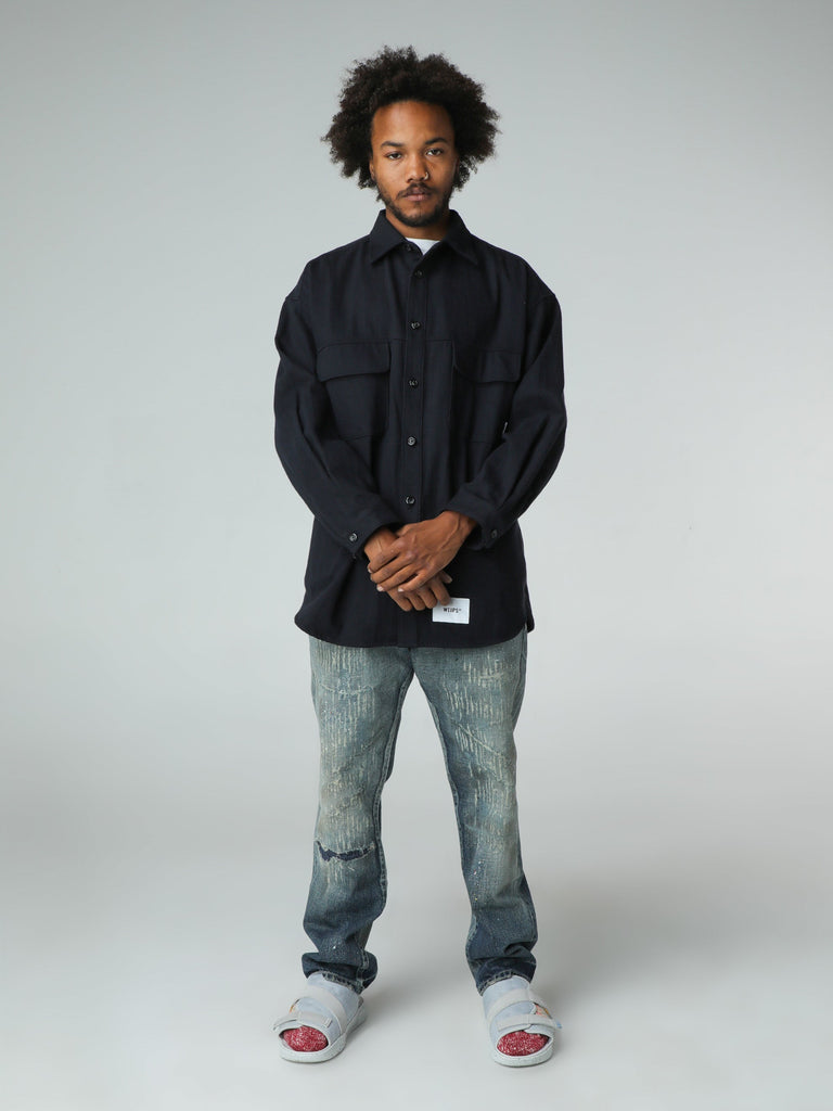 M 22AW WTAPS WCPO 01 LS COTTON DENIM | 150.illinois.edu