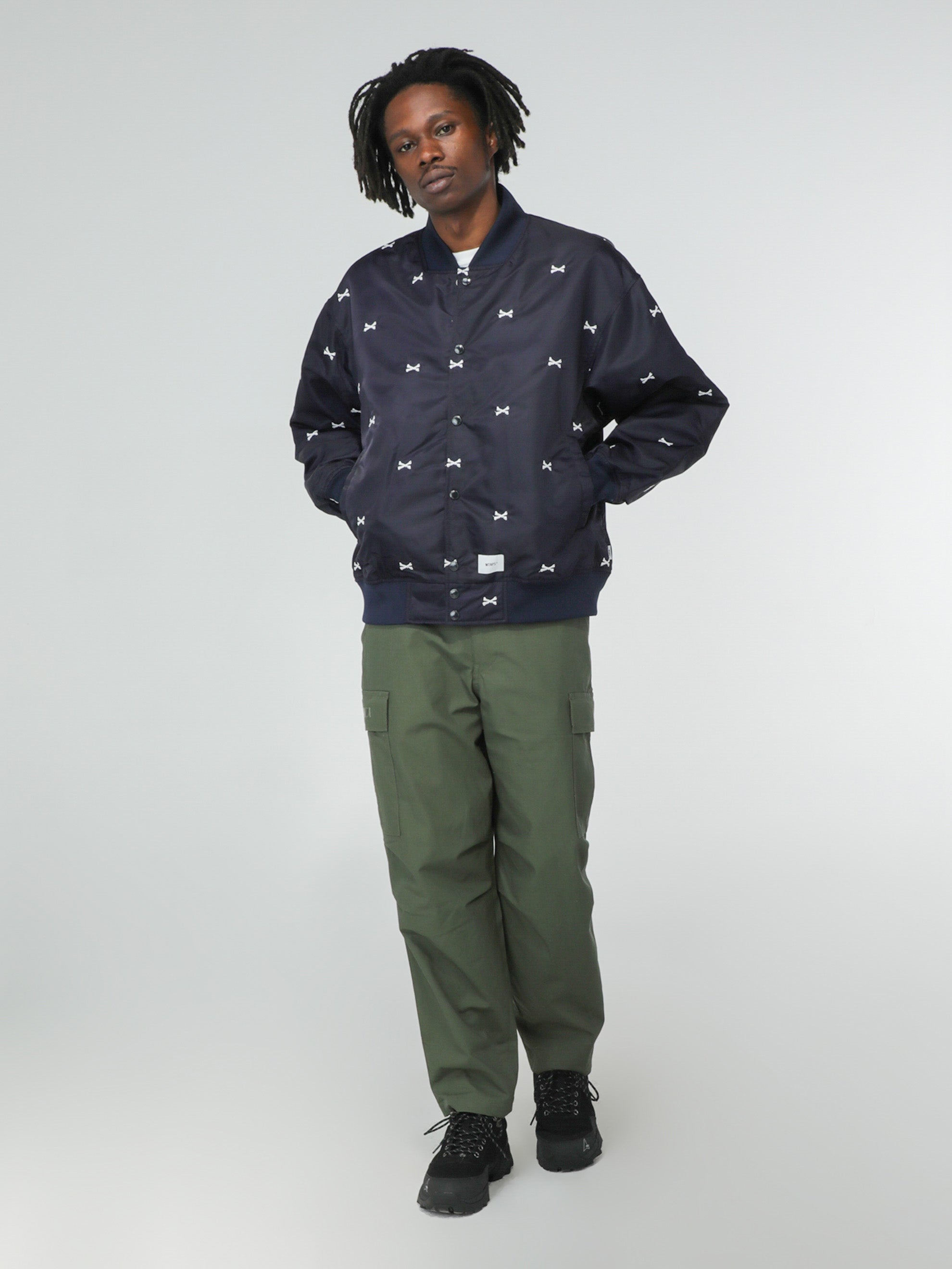 21AW WTAPS TEAM JACKET NYLON TWILL