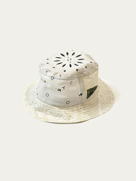 Walk in the Light Bucket Hat- Bleached Denim – Then, Now, Always