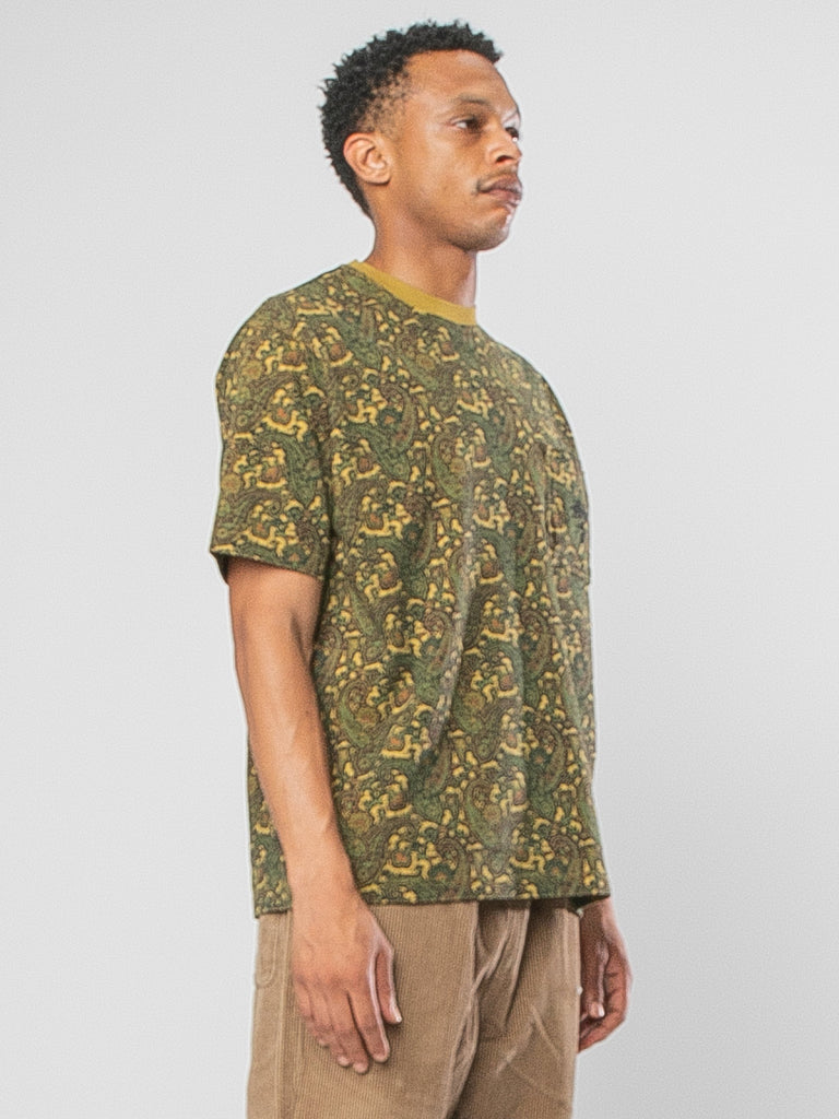 STUSSY UNION PAISLEY POCKET CREW Mサイズ | fleettracktz.com