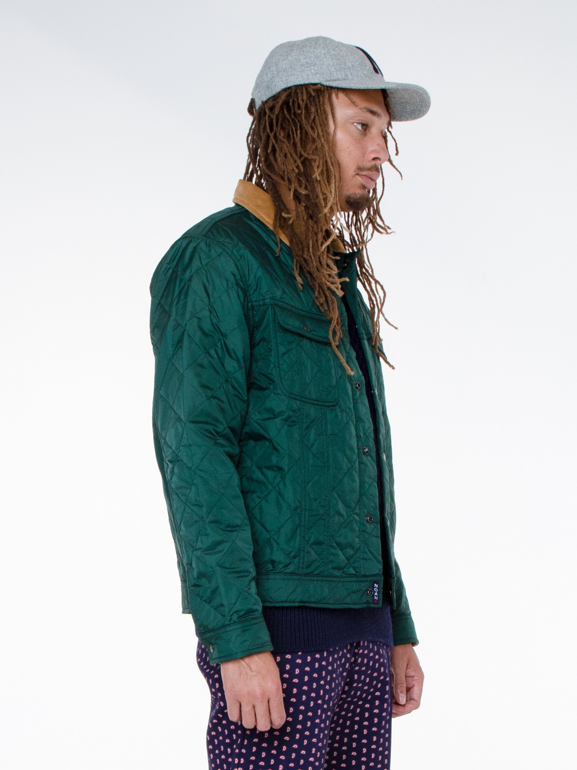 Noah quilted trucker gbparking.co.id