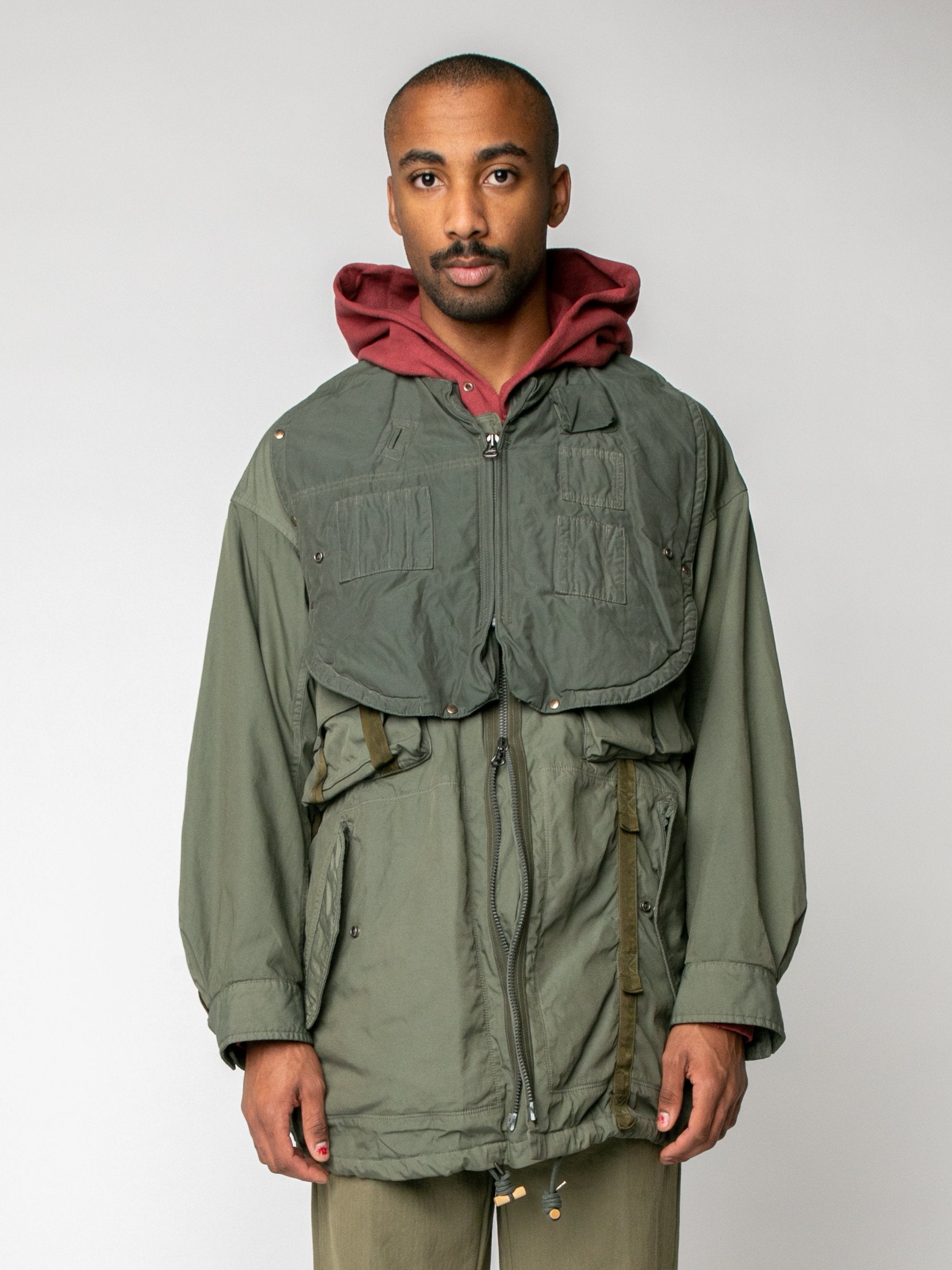 爆安プライス visvim 2020AW PARATROOPER COAT (NY/C) - ジャケット ...