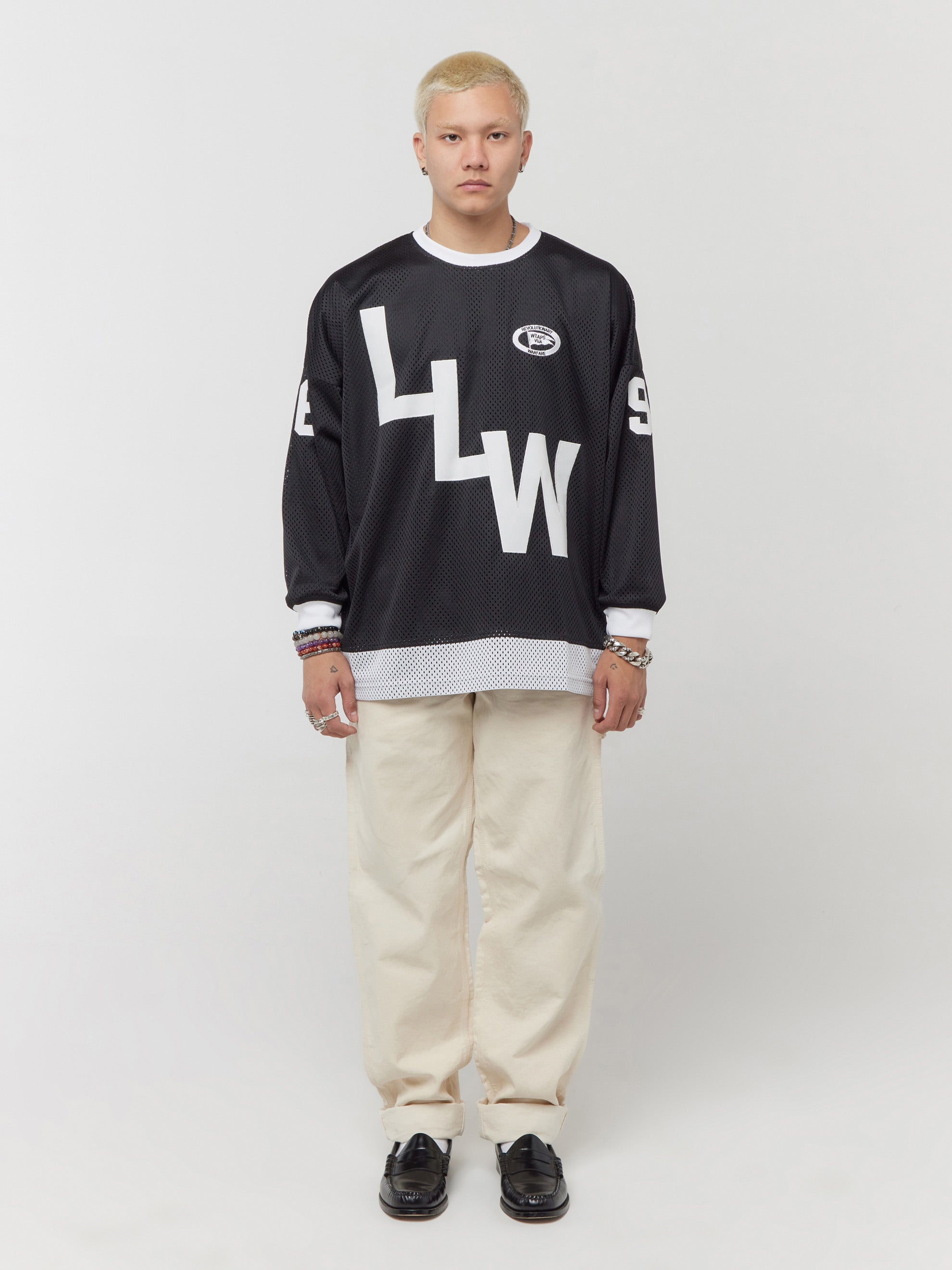 WTAPS NETMINDER LS POLY. LLW ホッケーシャツ - その他