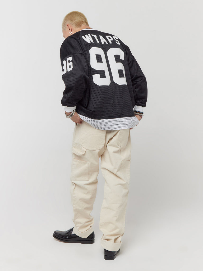 WTAPS NETMINDER LS POLY. LLW BLACK 02