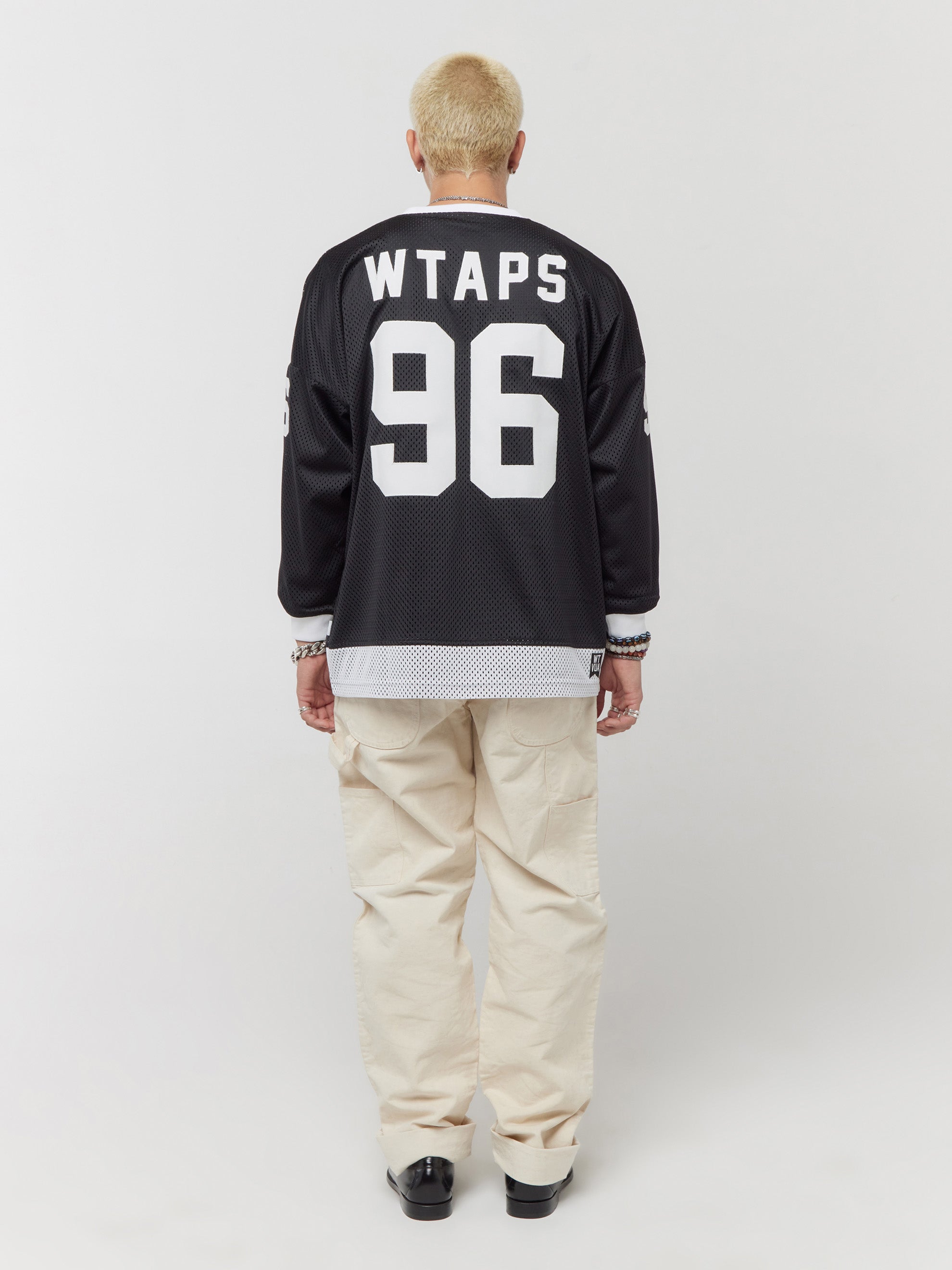 WTAPS ダブルタップス 22AW NETMINDER LS POLY LLW ロングスリーブ 