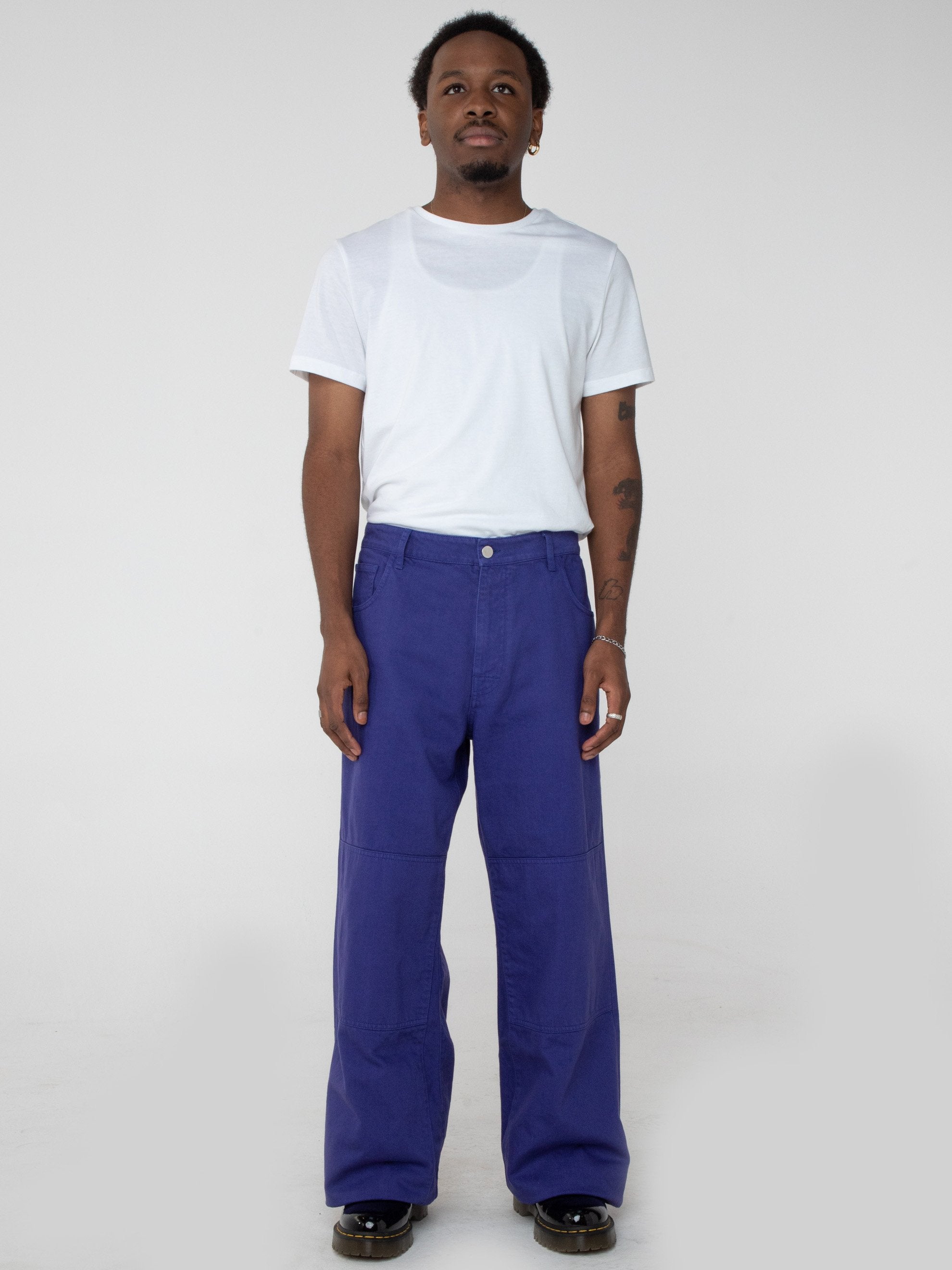 卸直営店（お得な特別割引価格） 21AWRAF SIMONS DENIM WORKWEAR PANTS