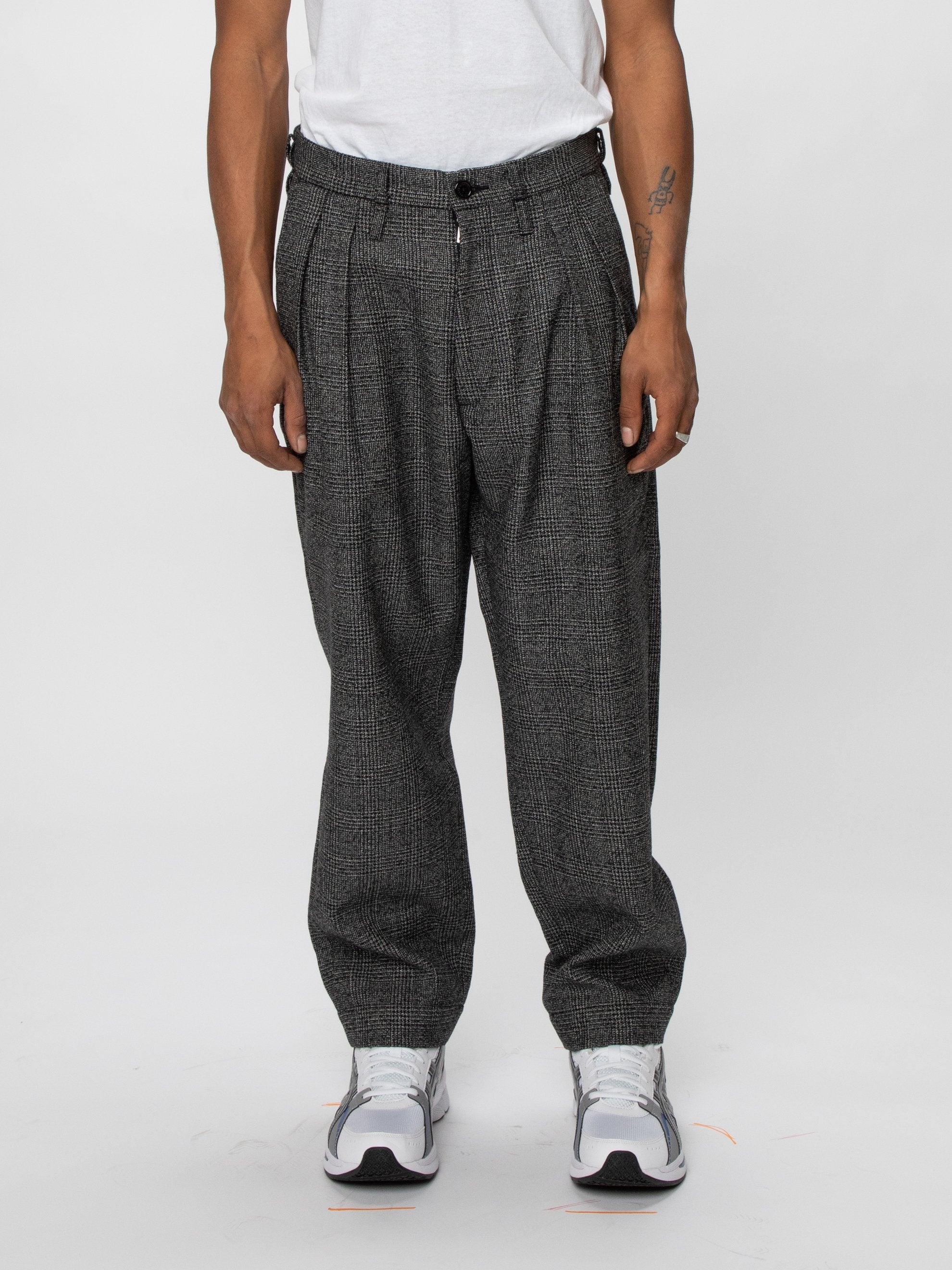 20SS WTAPS TUCK / TROUSERS. GRAY S