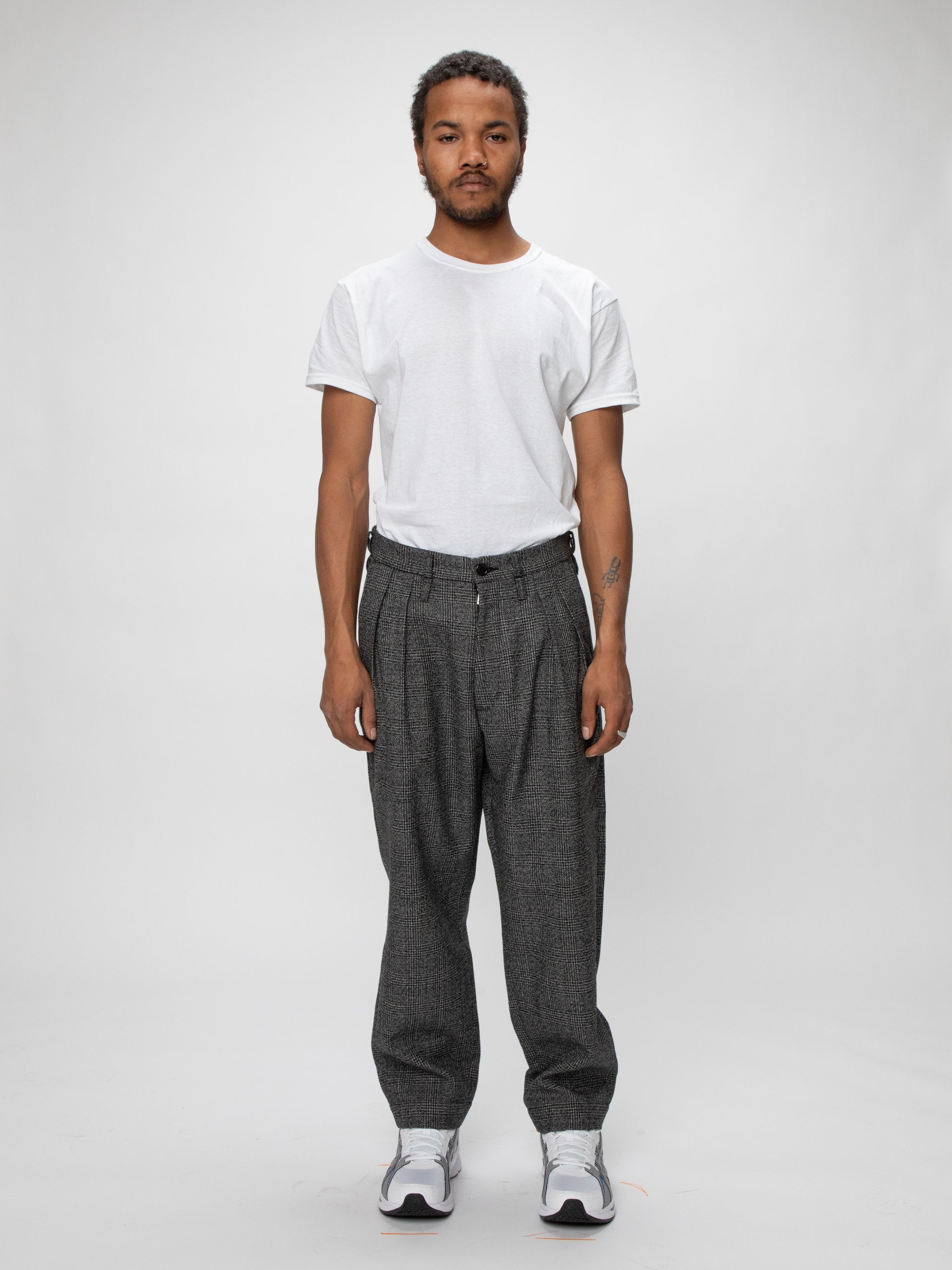 S OD 20AW WTAPS TUCK / TROUSERS FLANNEL | hartwellspremium.com