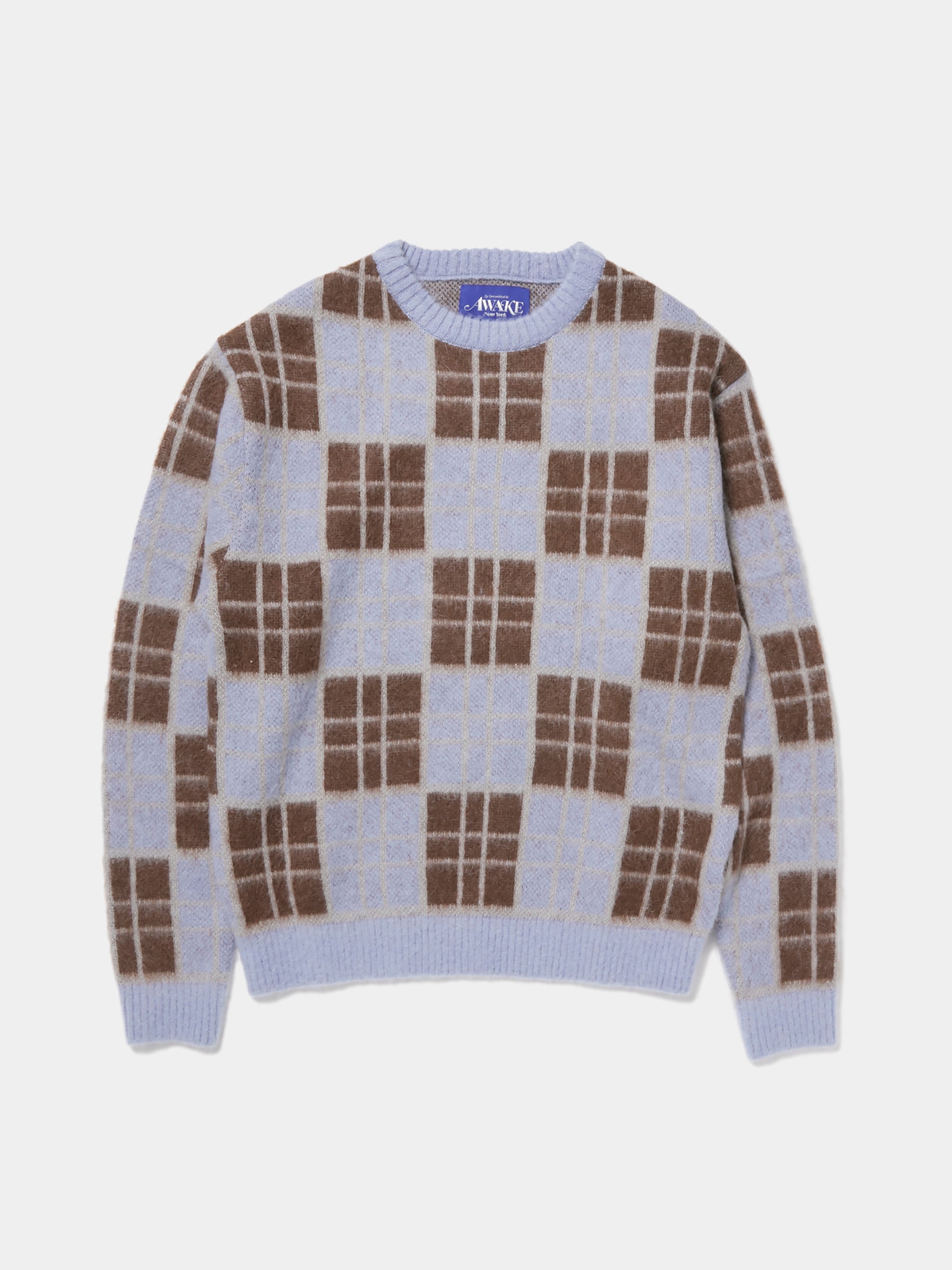 Buy AWAKE NY CHECKERED MOHAIR SWEATER Online at UNION LOS ANGELES