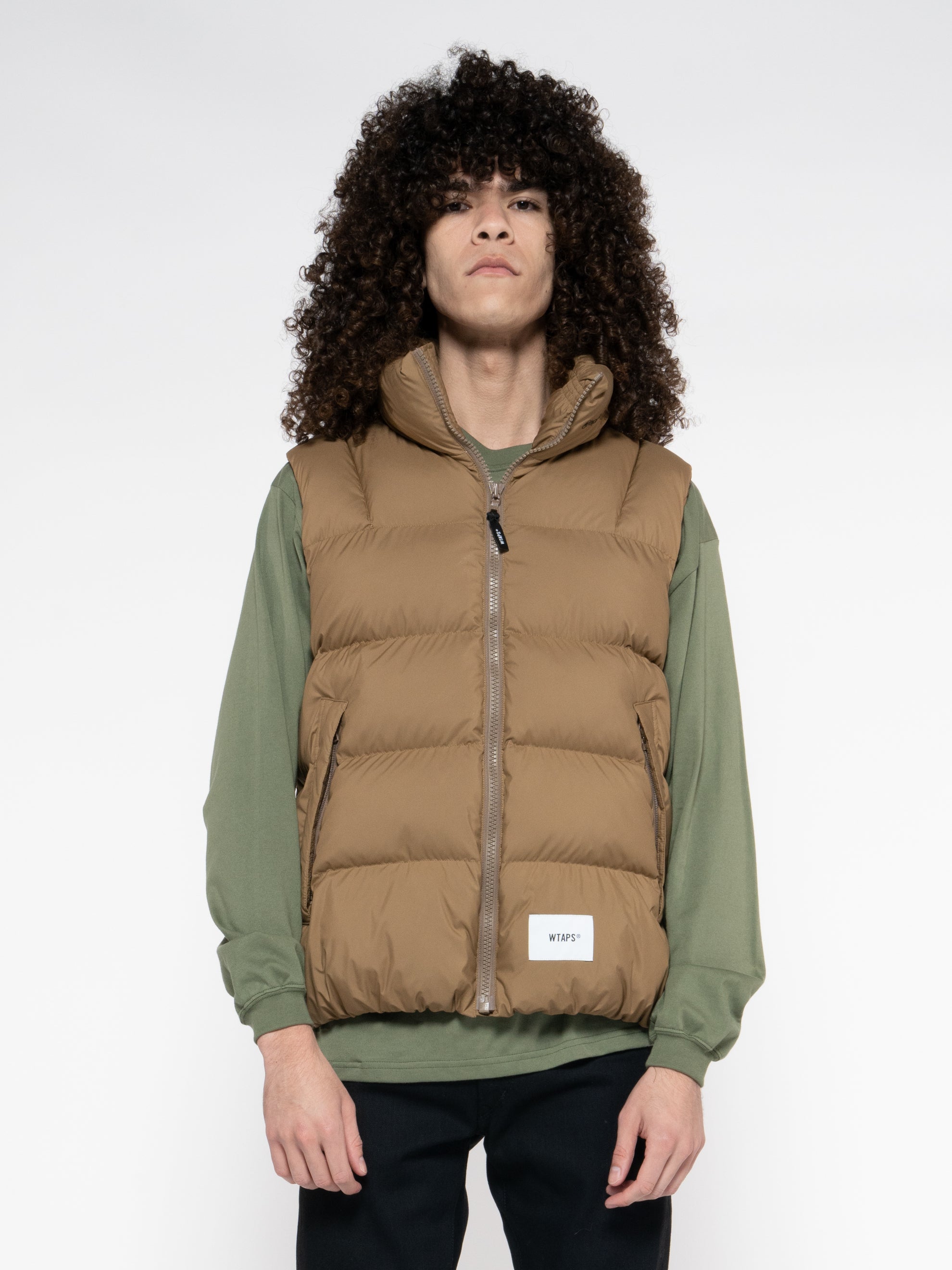 WTAPS ダウン BIVOUAC JACKET POLY. TAFFETAカラーブラック