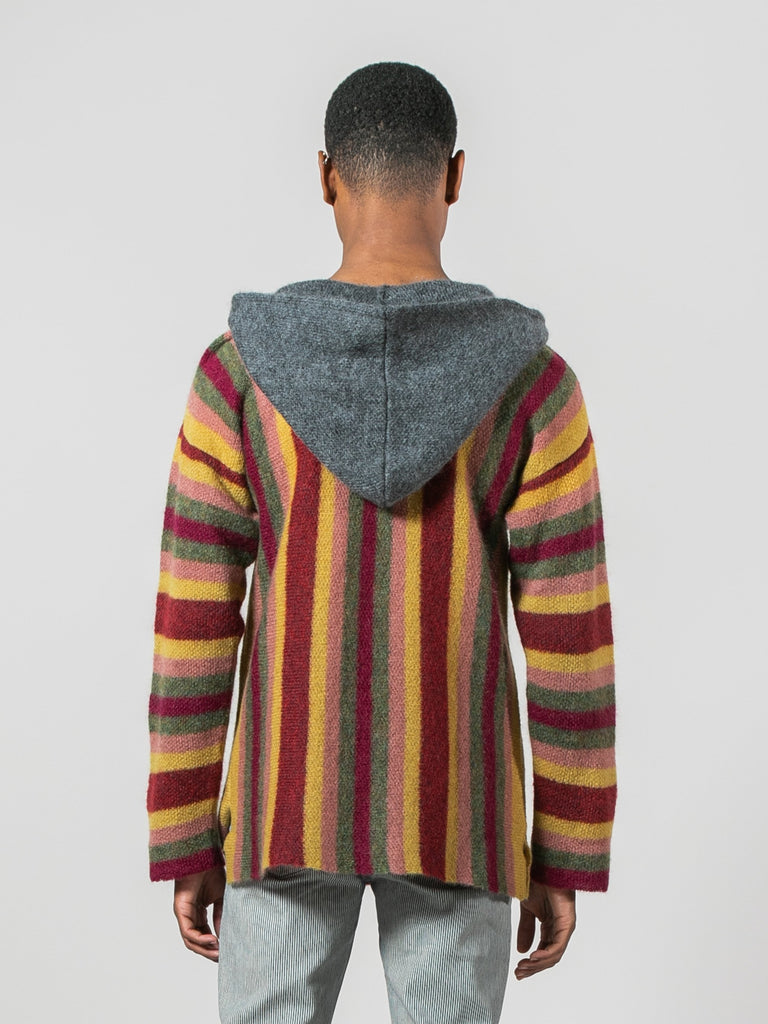 rainbow baja pullover