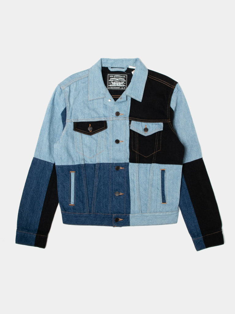 levi's patchwork denim jacket