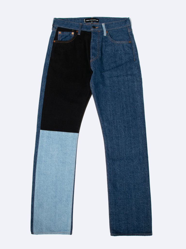 levi's patchwork jeans