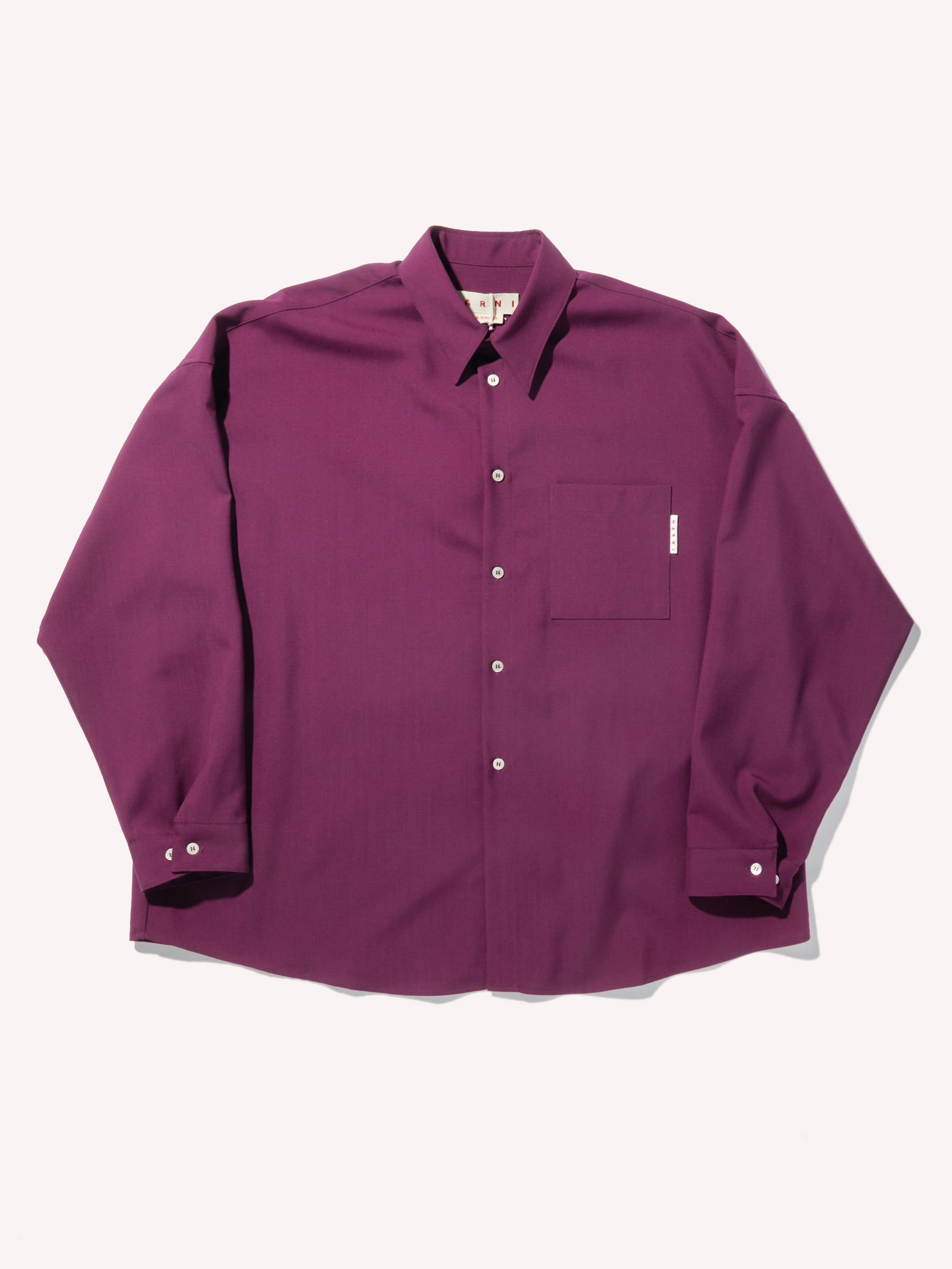 Buy Marni Tropical Wool Long-sleeved shirt Online at UNION LOS ANGELES