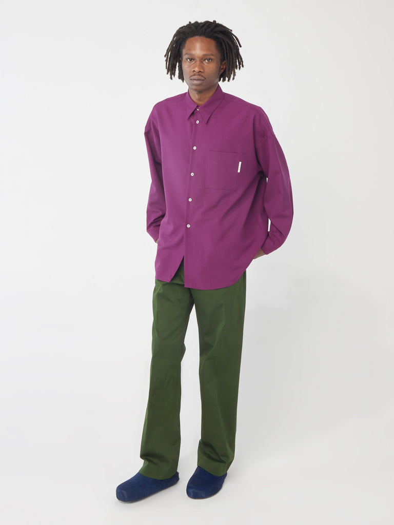 Buy Marni Tropical Wool Long-sleeved shirt Online at UNION LOS ANGELES