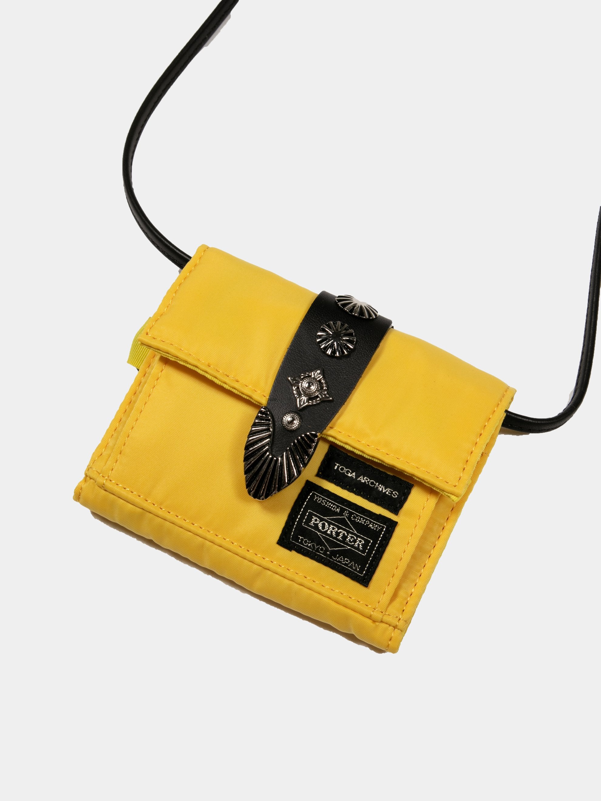 TOGA×PORTER SHOULDER WALLET ブラック - ショルダーバッグ