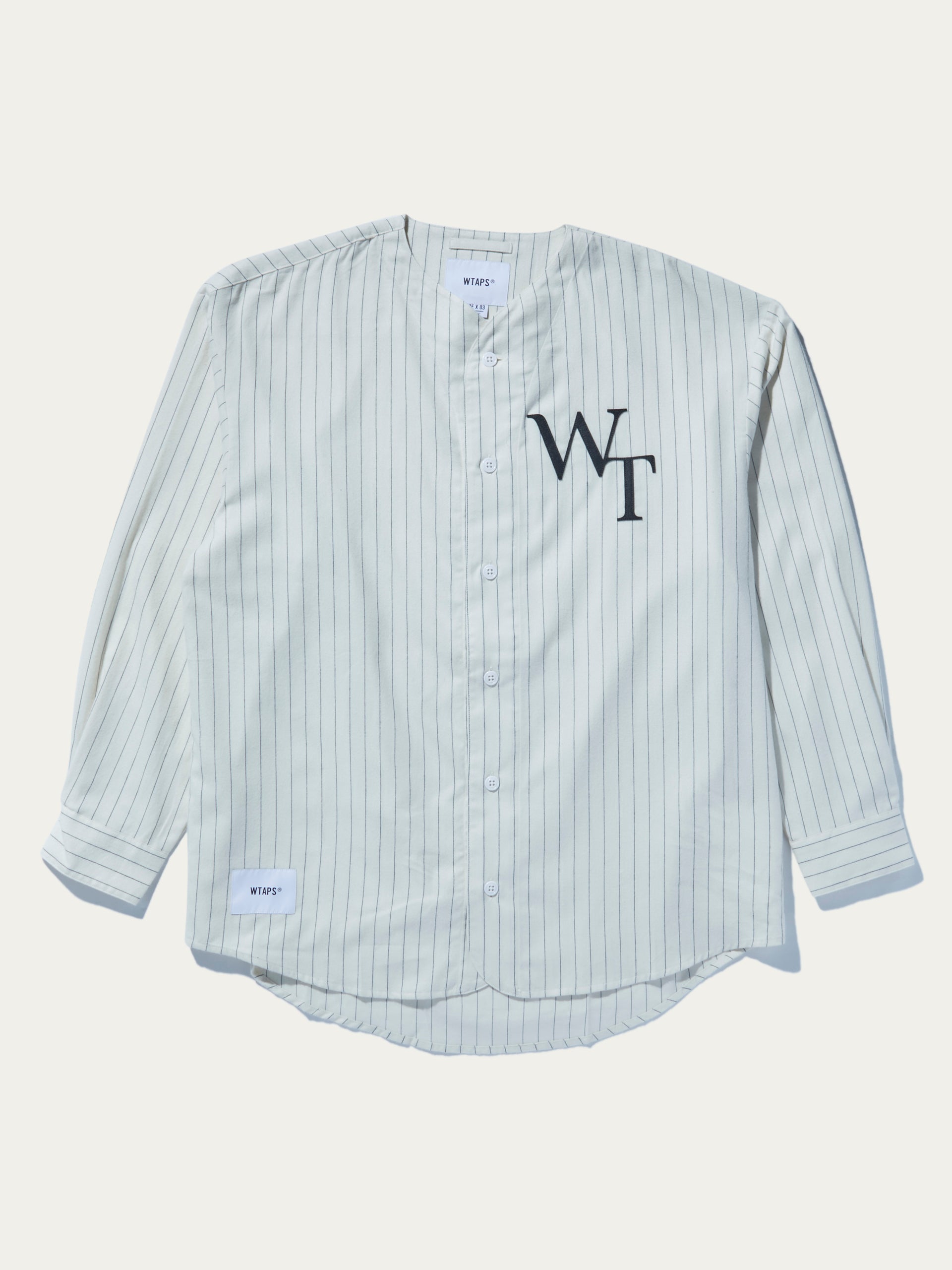 WTAPS LEAGUE LS COTTON. FLANNEL.STRIPE | labiela.com