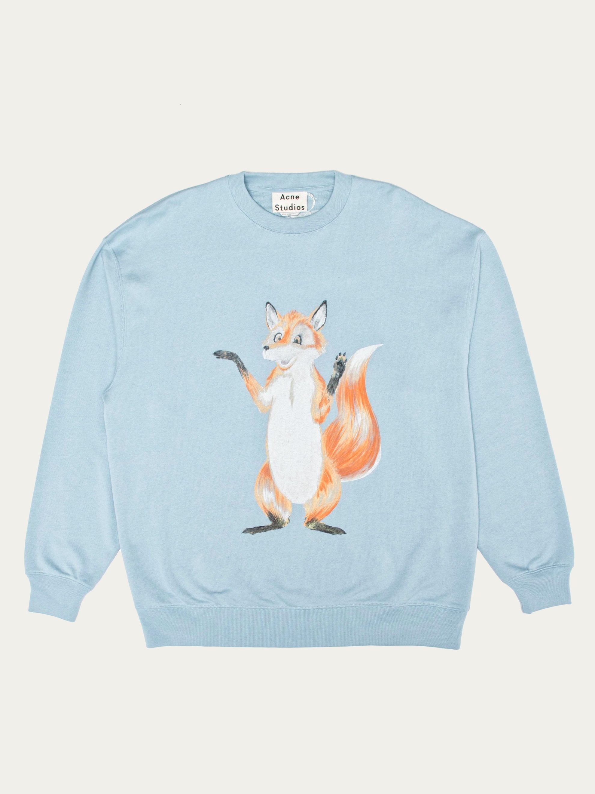 acne studio fox sweatshirt