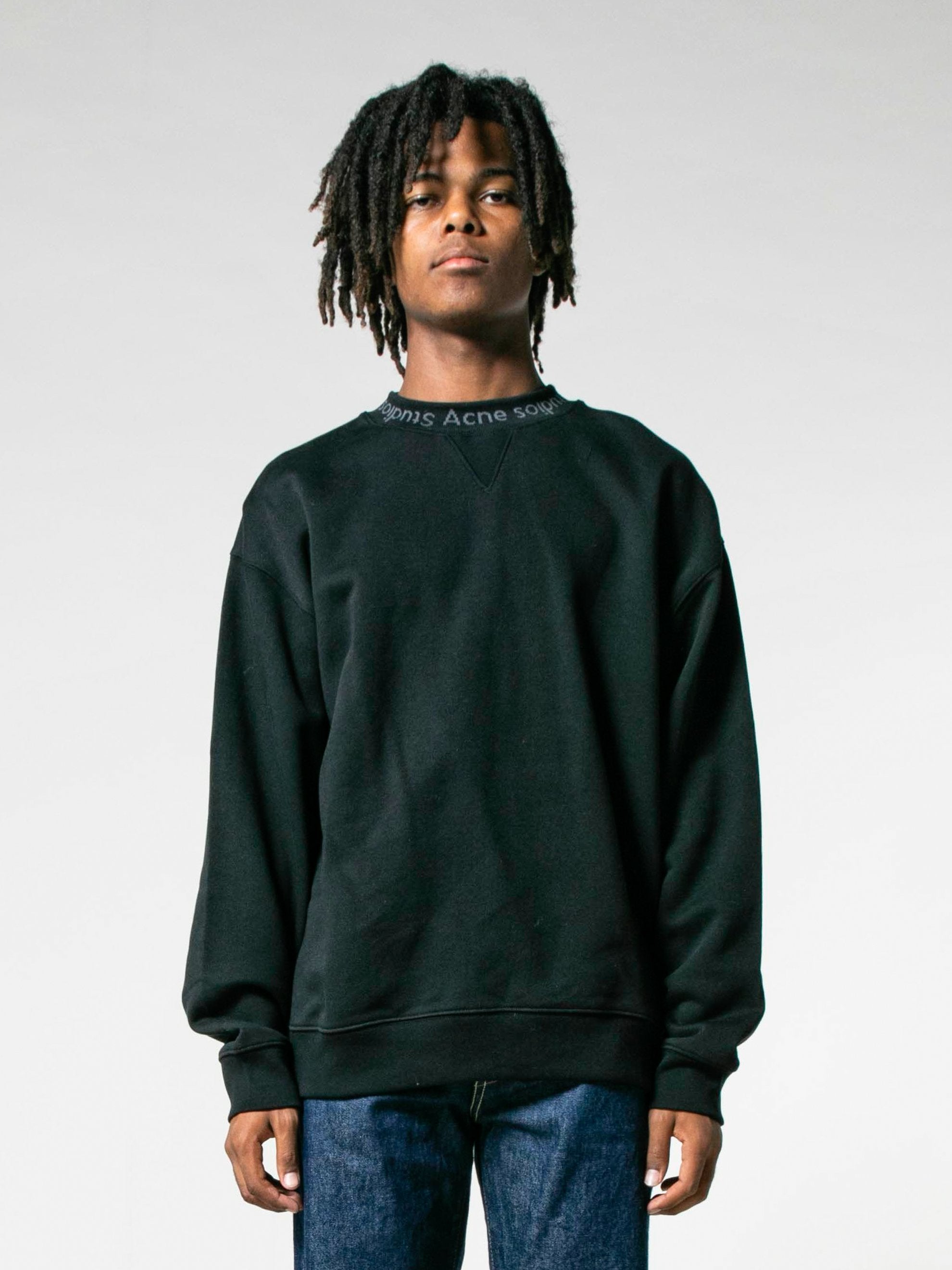 acne iconic sweatshirt