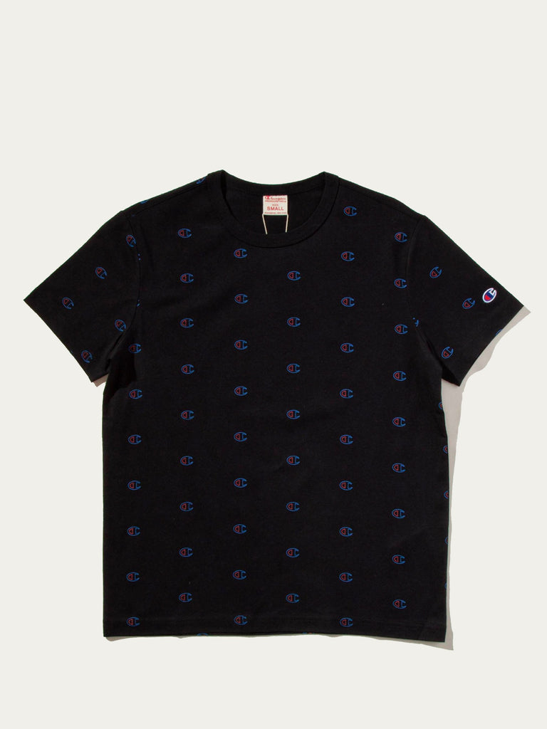 champion all over print shirt