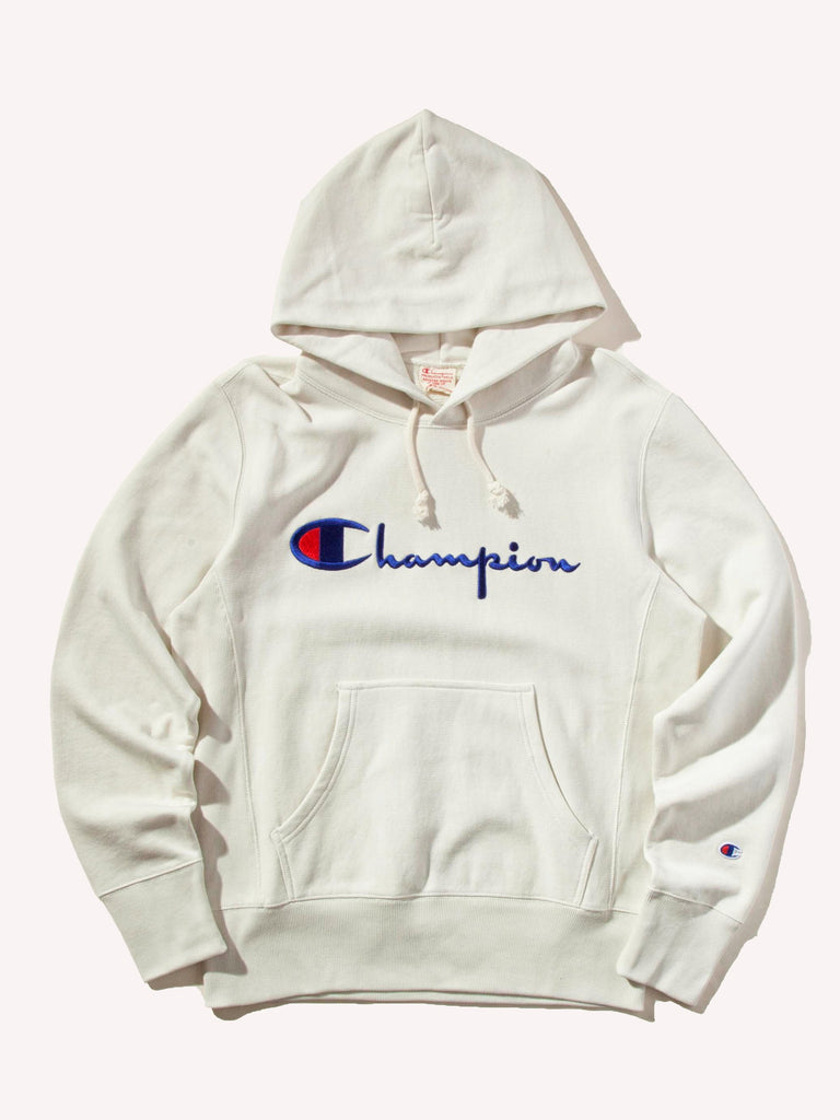 champion boys quartz cream hoodie