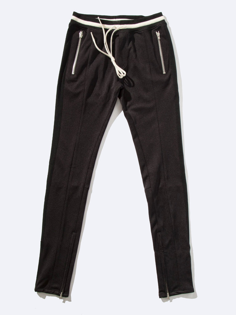 fear of god track pants black