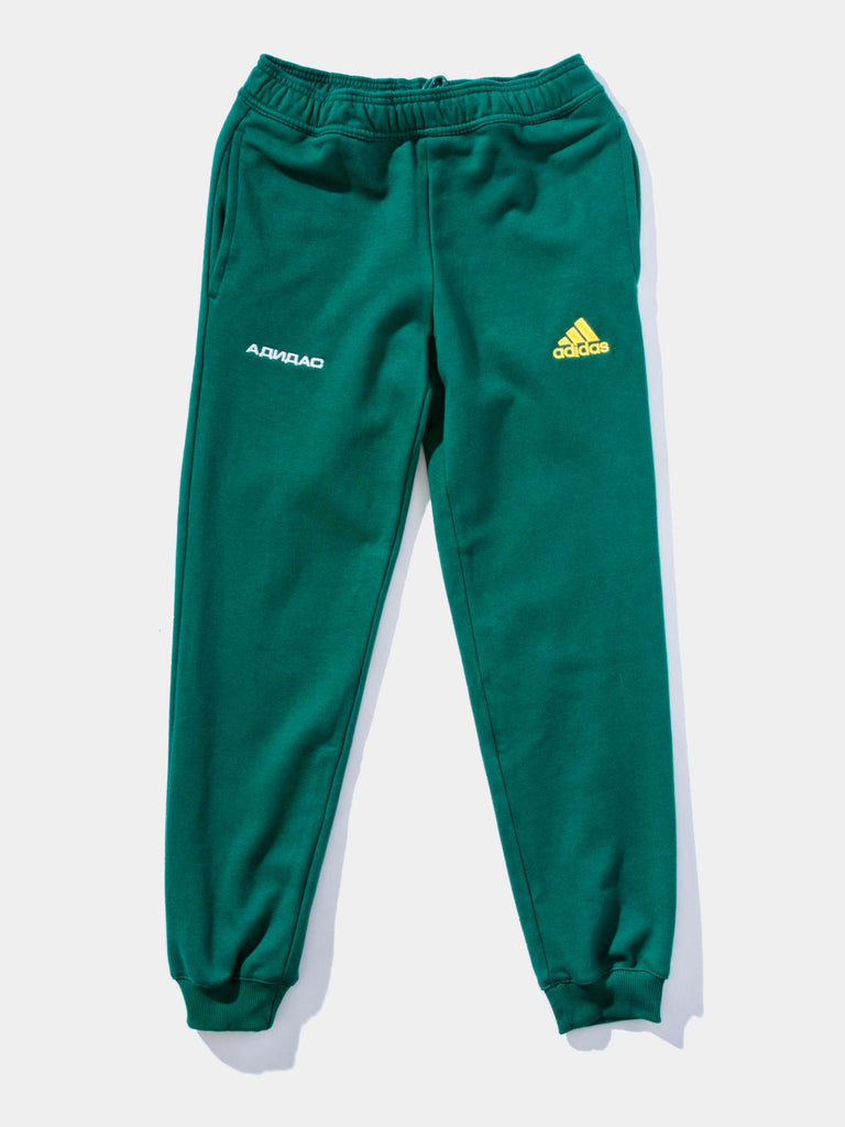 green adidas sweatpants