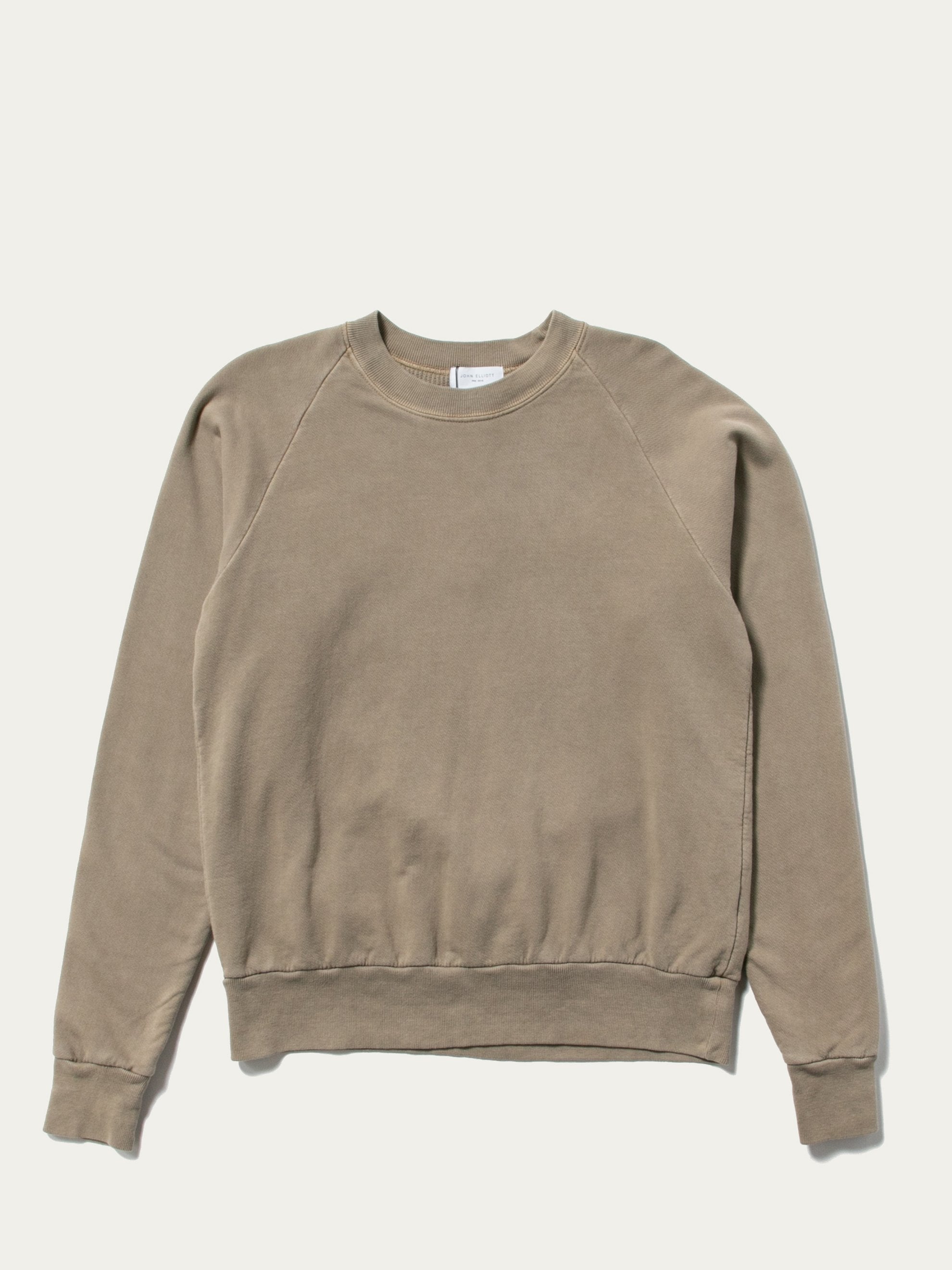 thermal lined crew neck sweatshirt