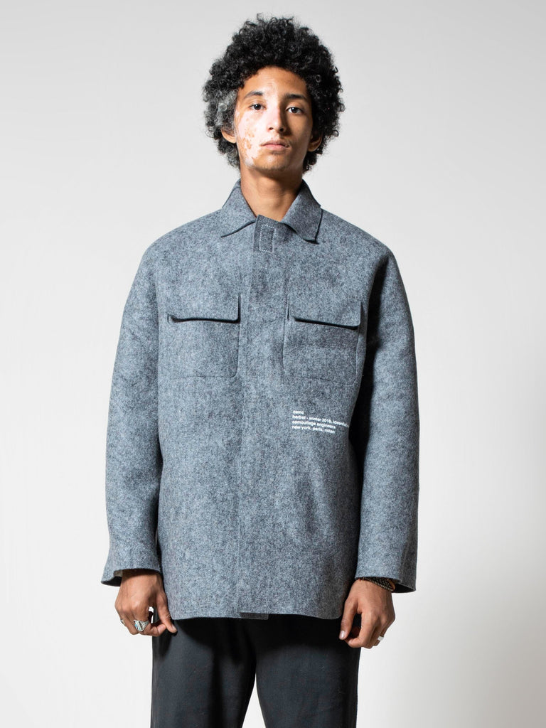 Buy OAMC Kunsthalle Felt Overshirt Online at UNION - Very Goods