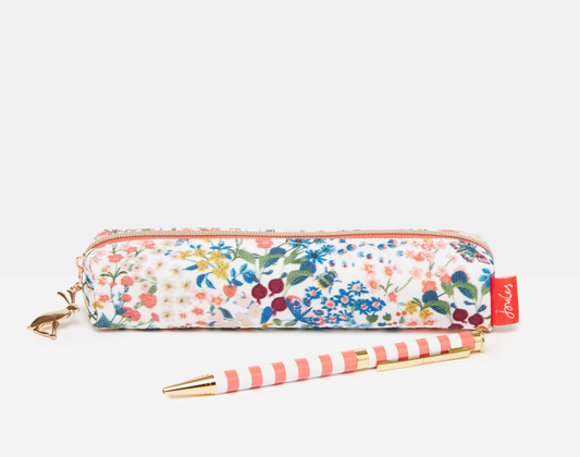 Sara Miller Pencil Case, Luxury Coral Stationery