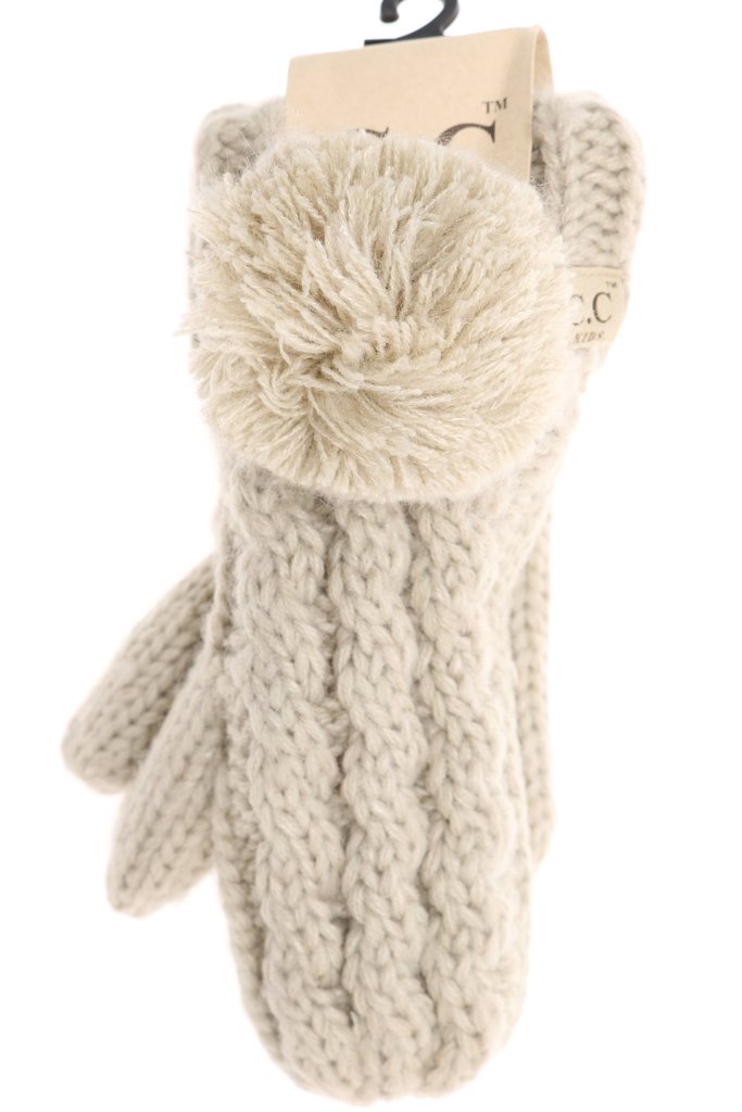 cc fuzzy mittens