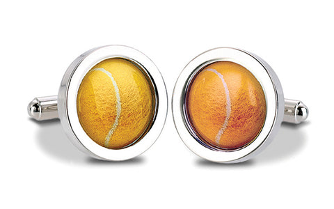 Tennis Ball Cuff Links