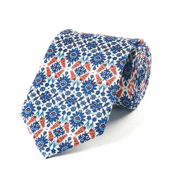 Islamic Starburst Silk Tie