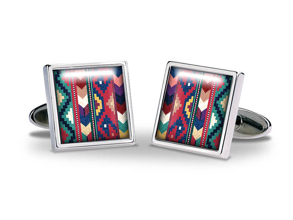 Aztec Cuff Links