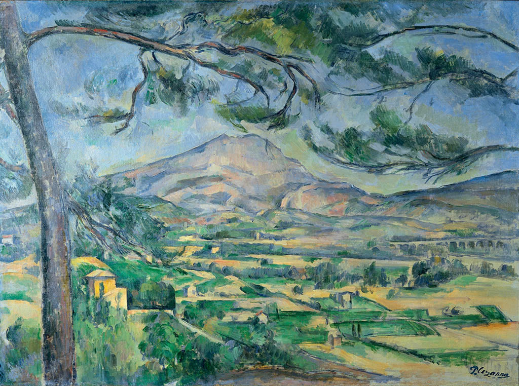 Mont Saint-Victoire (1887) by Paul Cézanne