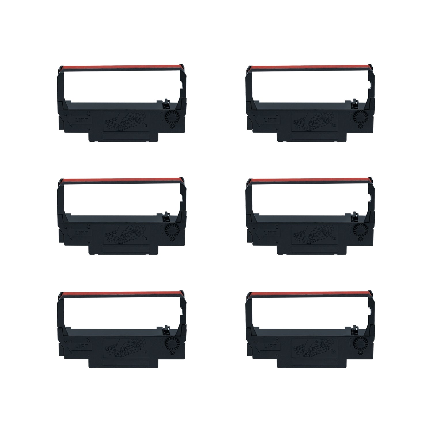Printerfield Black/Red Compatible Printer Ribbon for for EPSON ERC 38 for EPSON ERC-30/34/38