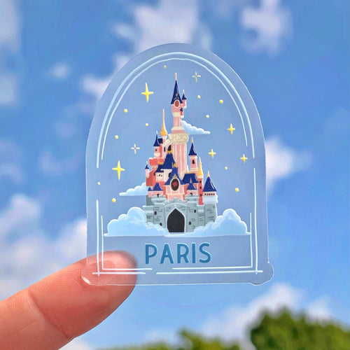 Orlando Castle in the Sky Transparent Sticker – Wish Upon Magic