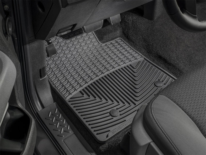 WeatherTech 06 11 Mercedes Benz ML Class (W164) Front Rubber Mats   Black
