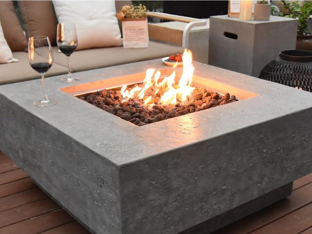 Elementi Manhattan Fire Table Fire Pit Oasis