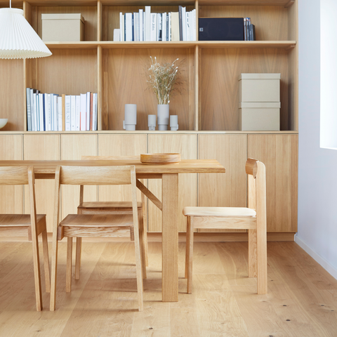 Blueprint Chair in White Oak | Danish Design Brand Form and Refine - Scandinavian Furniture Design