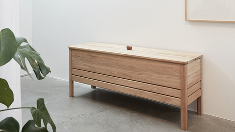 A Line Storage Bench | Danish Design Brand Form and Refine - Scandinavian Furniture Design