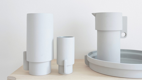 Alcoa Vase, Alcoa Pitcher, Alcoa Tray | Danish Design Brand Form and Refine - Scandinavian Furniture Design