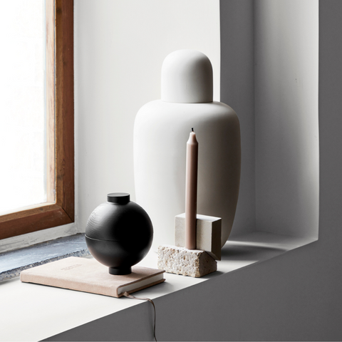Offset Candleholders - Kristina Dam Studio | Scandinavian decor objects | Batten Home Gift Guide