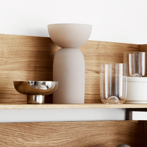 Large Sand Dual Vase - Kristina Dam Studio | Neutral Decor Ideas - Batten Home