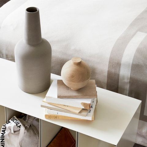 XL Oak Wooden Sphere - Kristina Dam Studio | Neutral Decor Ideas - Batten Home