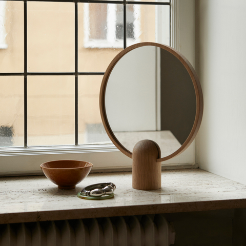 Aino Mirror - Skagerak | Scandinavian decor objects | Batten Home Gift Guide