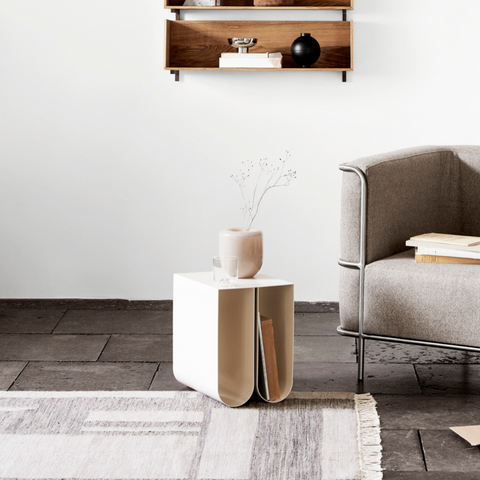 Kristina Dam Studio Curved Side Table - Batten Home Authentic Scandinavian Design