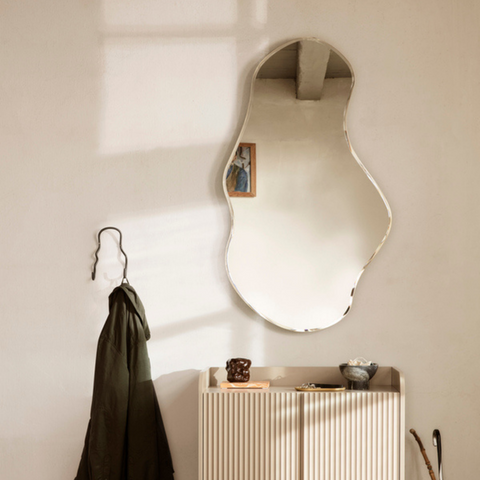 Large Pond Mirror - Ferm Living | Scandinavian entryway furniture - Batten Home