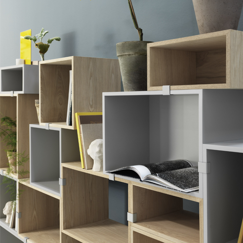 MUUTO Design - Storage Furniture - Stacked Storage System | Batten Home