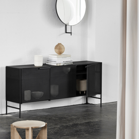 Kristina Dam Studio Grid Sideboard | Entryway furniture ideas from Danish design brands | Batten Home Modern Scandinavian Design